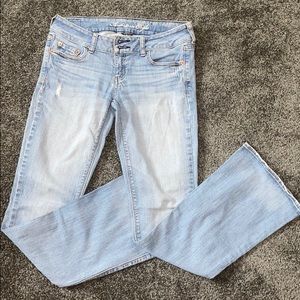 american eagle boot cut jeans !!